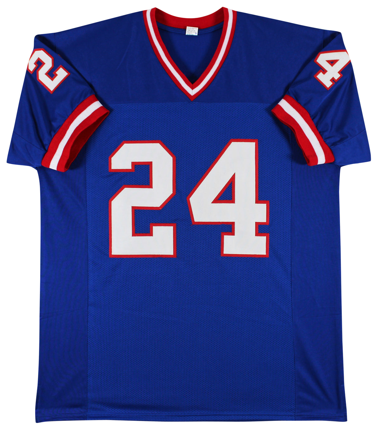 Ottis Anderson "SB XXV MVP" Authentic Signed Blue Pro Style Jersey BAS Witnessed