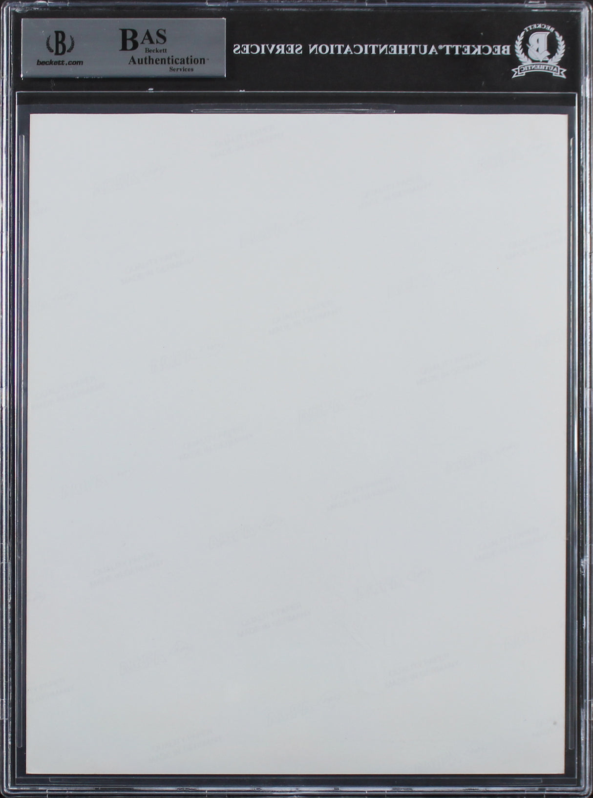 Audrey Hepburn Breakfast At Tiffany's Authentic Signed 8x10 Photo BAS Slabbed