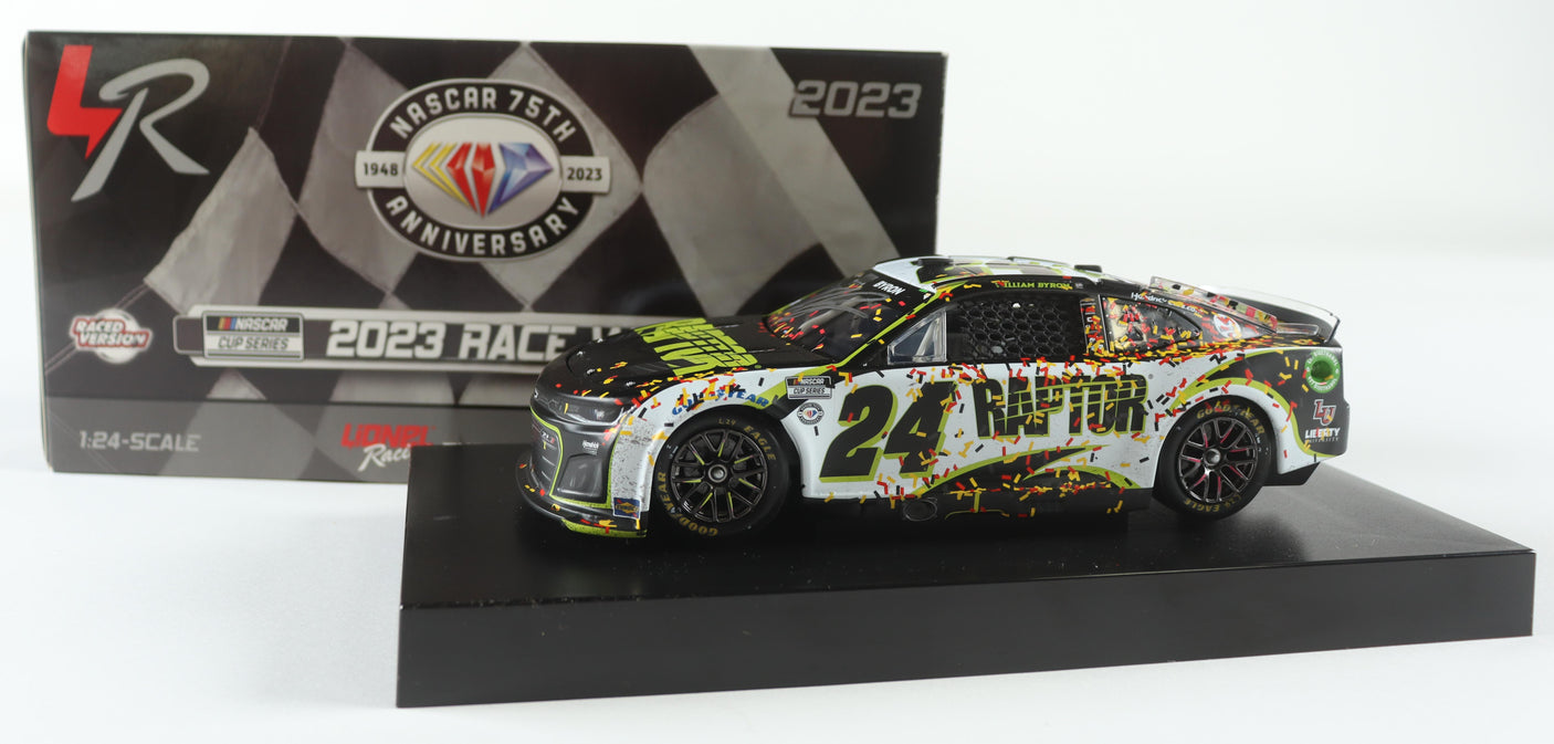 William Byron 2023 Las Vegas Win | Signed 1:24 Raptor Diecast Car (660)