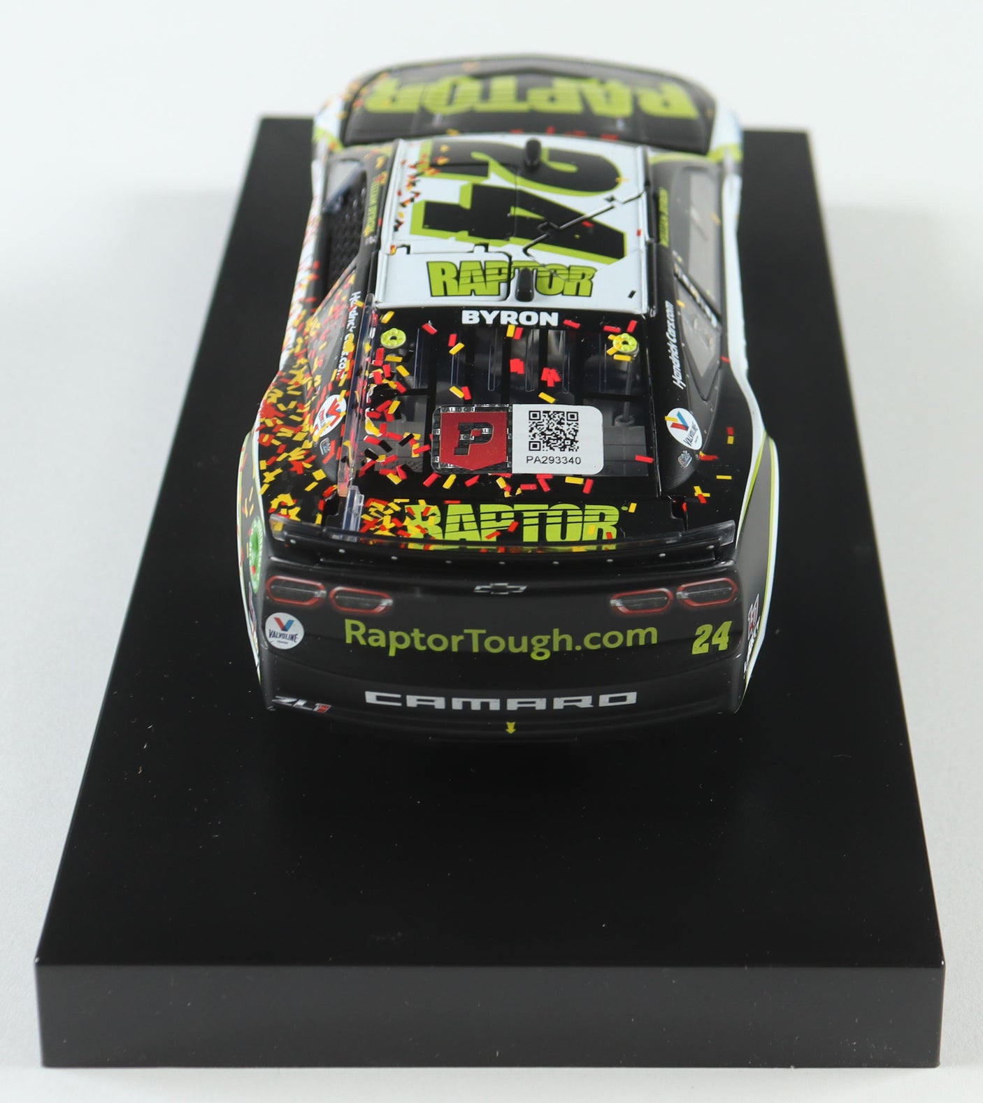 William Byron 2023 Las Vegas Win | Signed 1:24 Raptor Diecast Car (660)