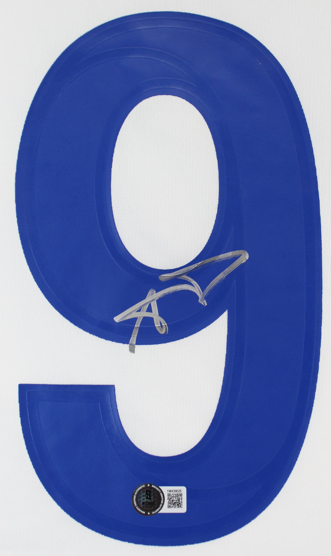 Rams Aaron Donald Authentic Signed White Nike Game Jersey BAS Witnessed