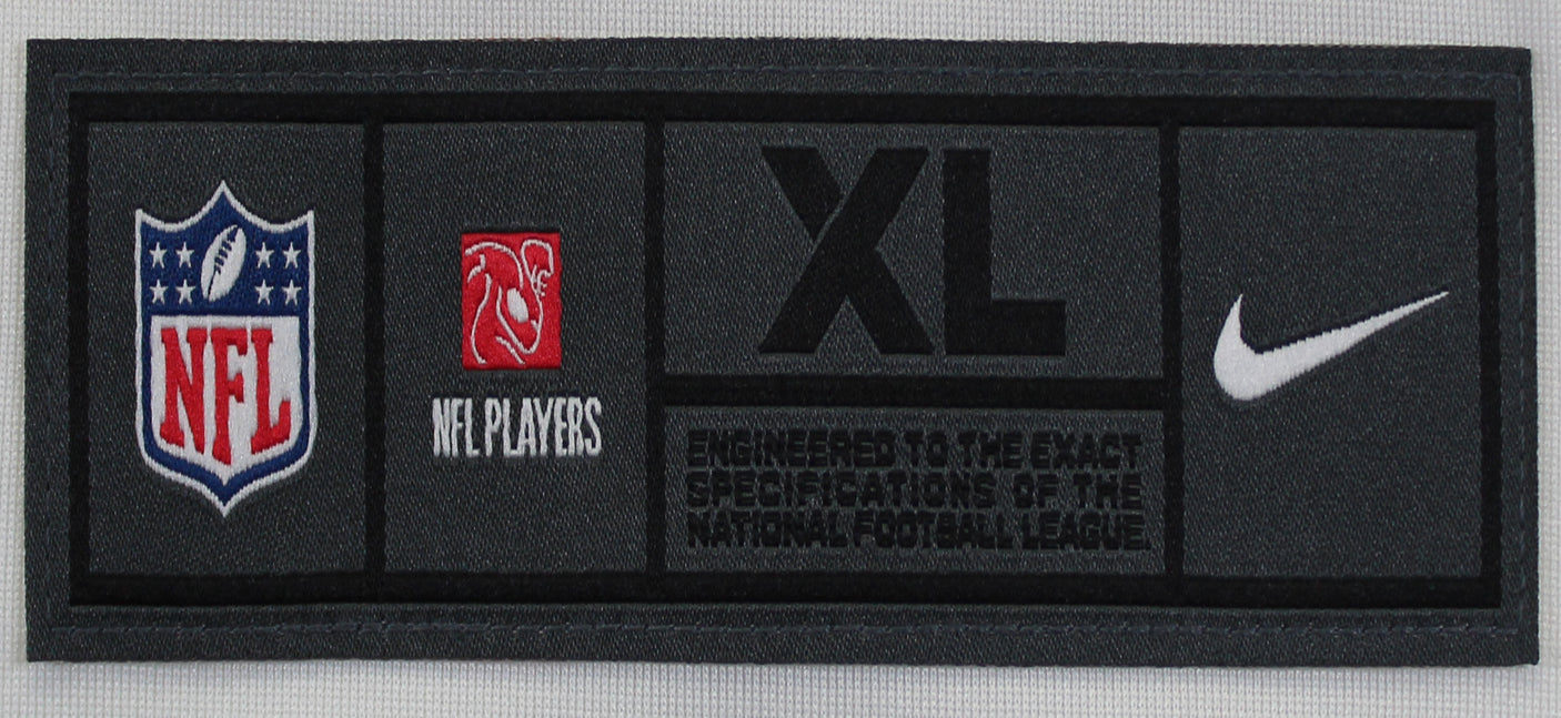 Rams Aaron Donald Authentic Signed White Nike Game Jersey BAS Witnessed