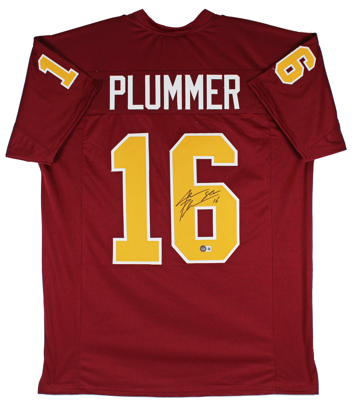 Arizona State Jake Plummer Authentic Signed Maroon Pro Style Jersey BAS Witness