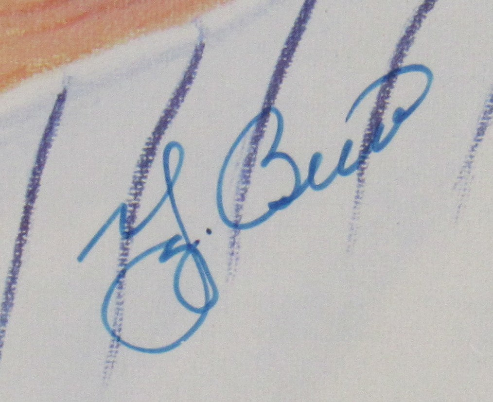 Yogi Berra Signed Framed 8x10 Photo JSA P80036