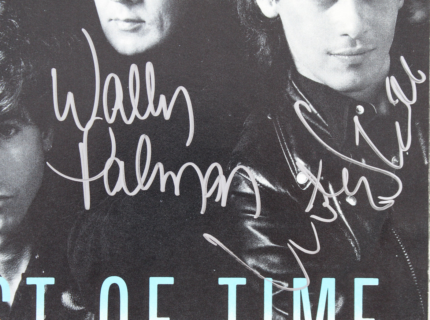 Wally Palmar & Mike Skill The Romantics Signed 45 RPM Album Cover BAS #BF88861