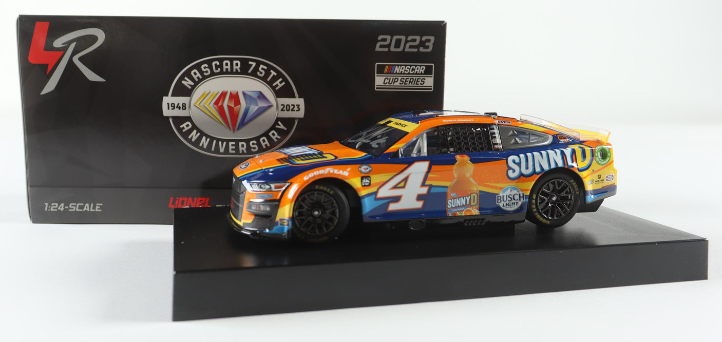 Kevin Harvick Autographed 2023 Sunny D 1:24 NASCAR Diecast Car (Limited Edition)