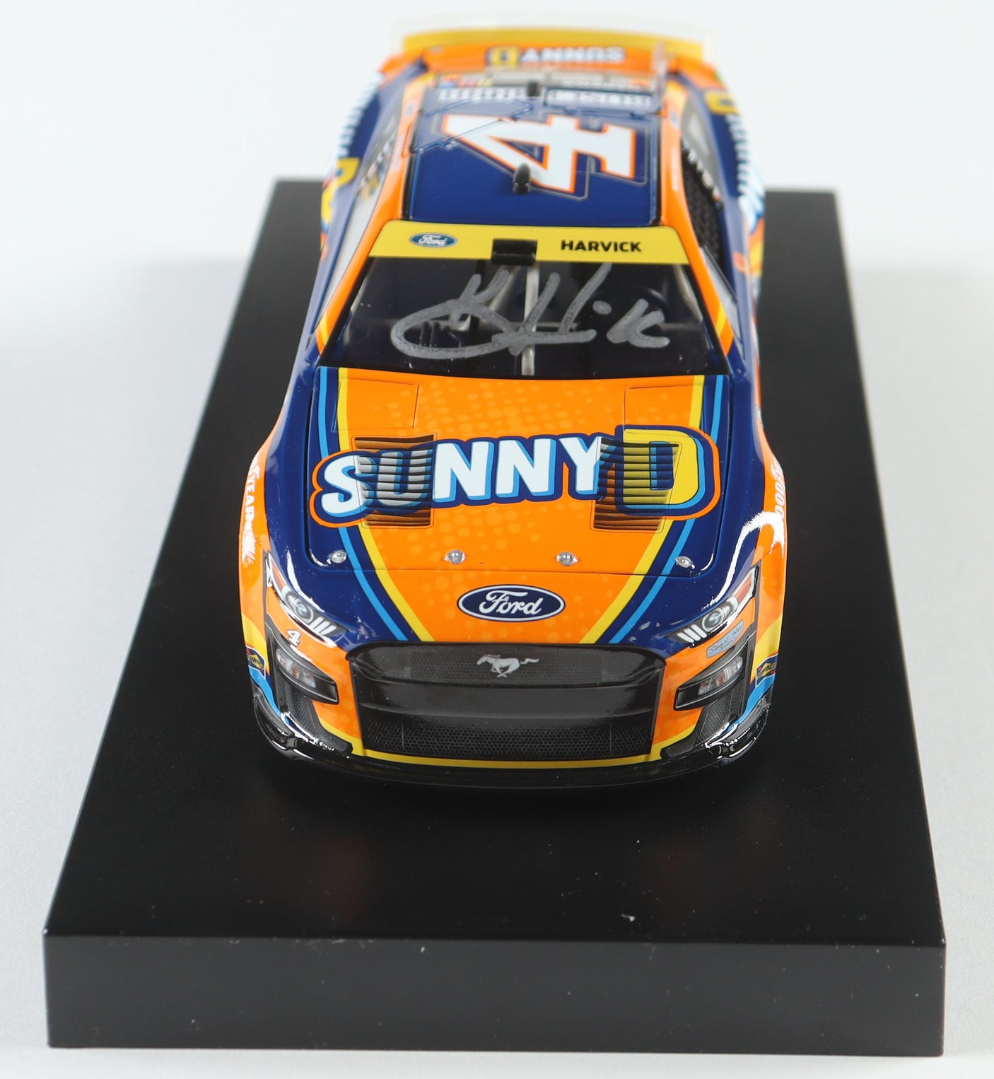 Kevin Harvick Autographed 2023 Sunny D 1:24 NASCAR Diecast Car (Limited Edition)