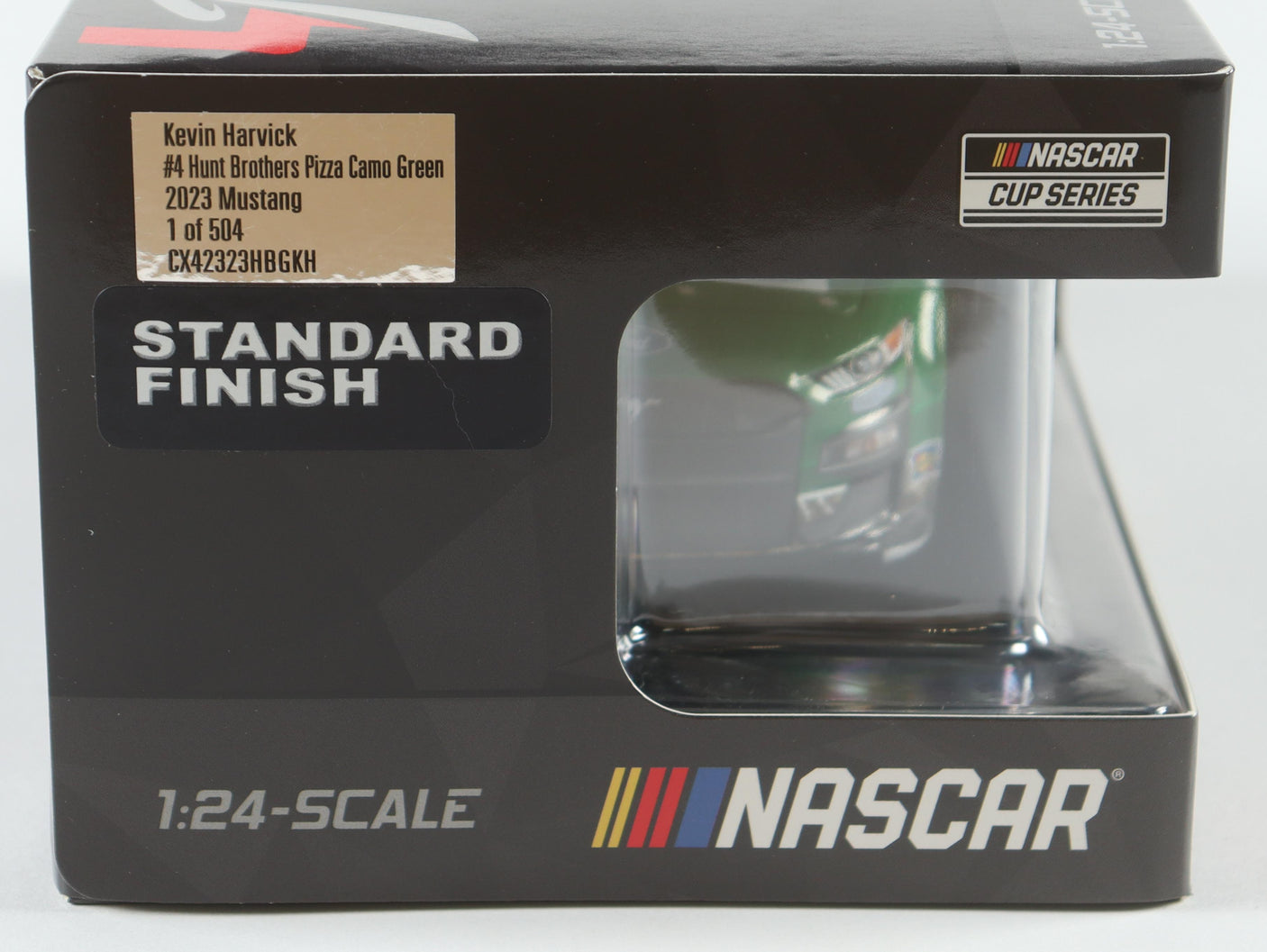 Kevin Harvick Signed 2023 Hunt Brothers Pizza Camo 1:24 Diecast Car - Limited Edition (COA)