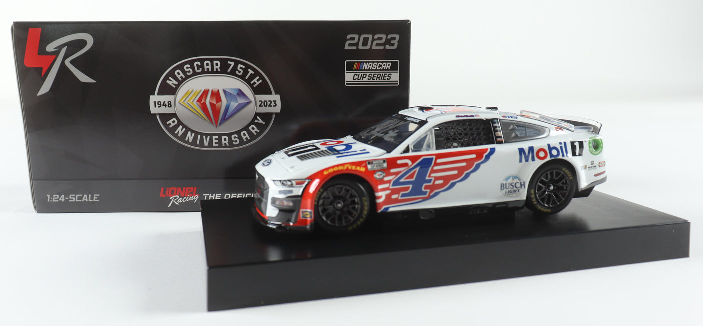 Kevin Harvick Autographed 2023 Mobil 1 Wings Diecast Car 1:24 | Limited Edition of 504