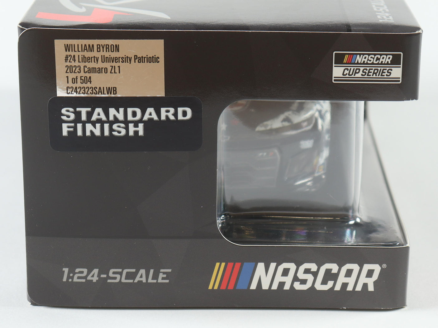 William Byron Signed 2023 Liberty University 1:24 NASCAR Diecast Car (Limited Edition)