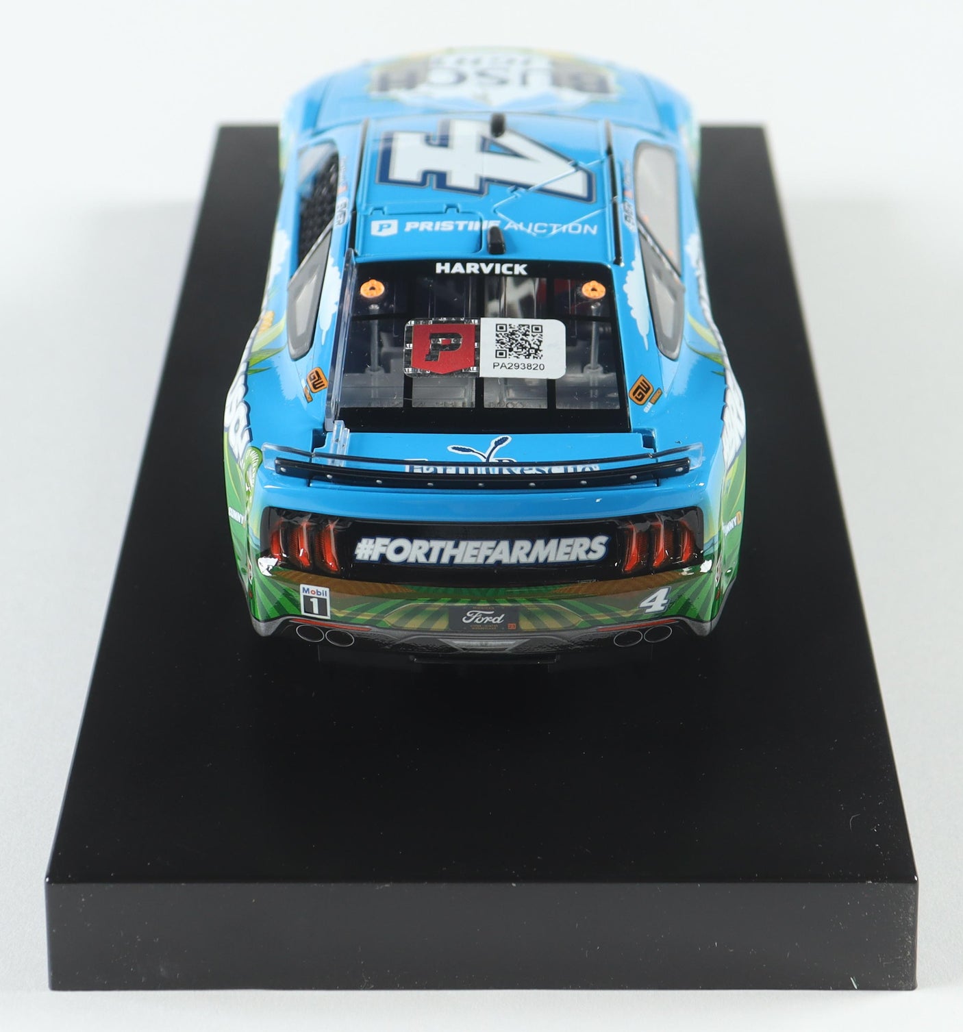 Kevin Harvick Autographed 2023 #4 Busch Lite 1:24 Diecast Car (Limited Edition)