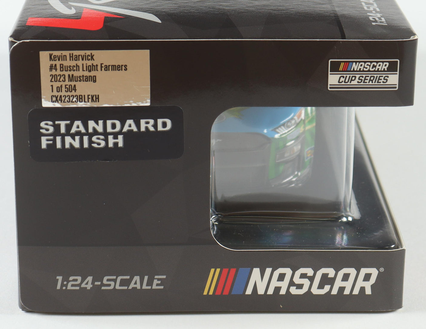 Kevin Harvick Autographed 2023 #4 Busch Lite 1:24 Diecast Car (Limited Edition)