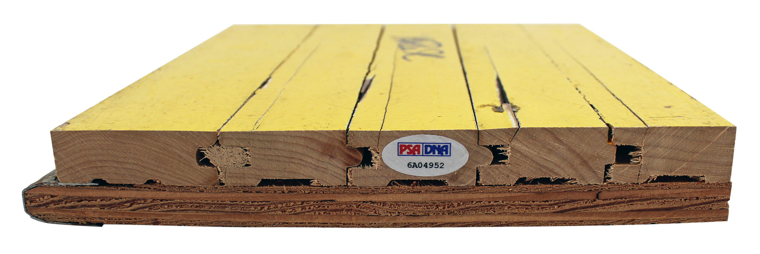 Lakers Magic Johnson Authentic Signed 8x10 Forum Floorboard PSA/DNA Itp #6A04952