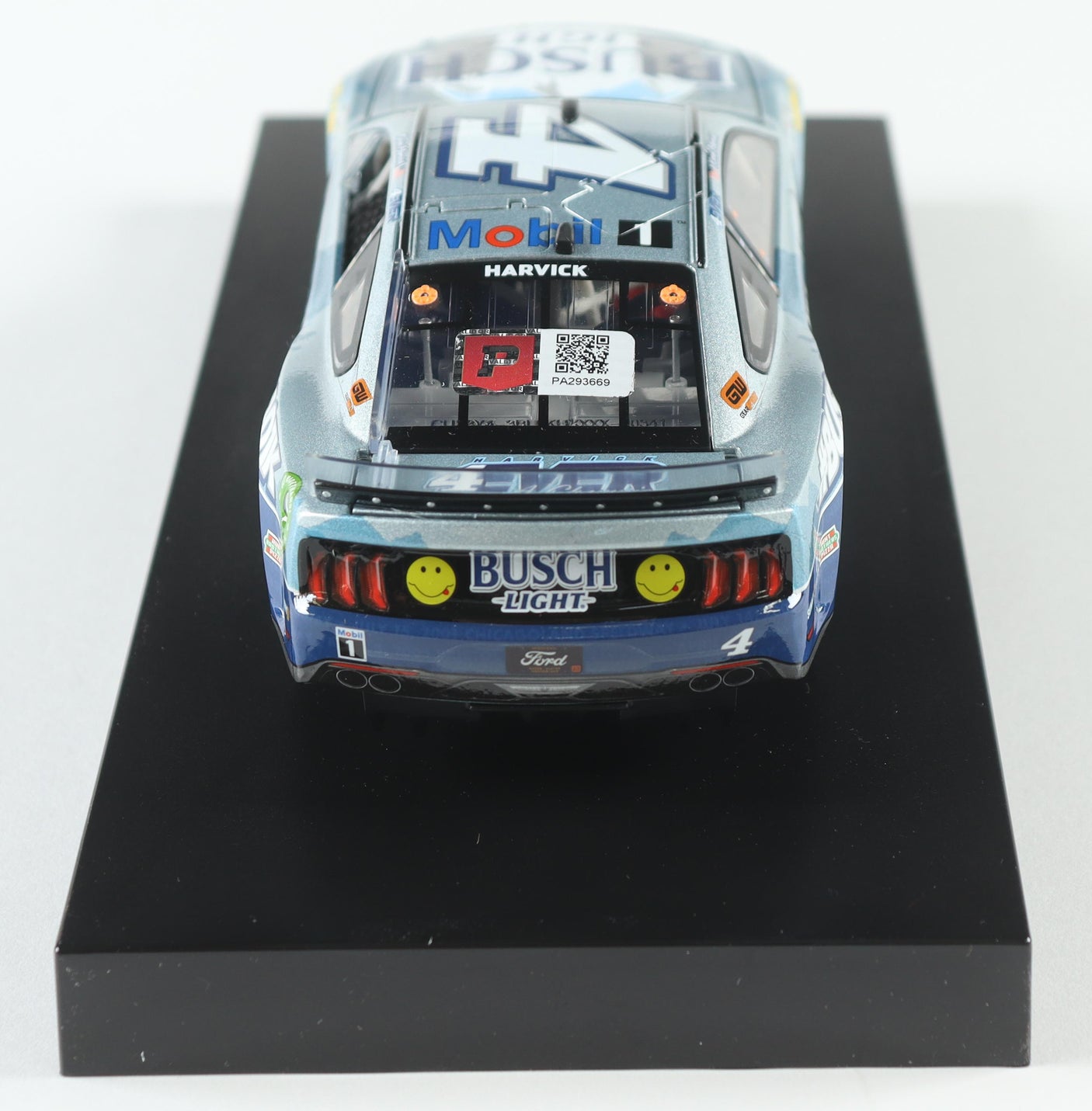 Kevin Harvick Signed 2023 #Busch401k Busch Light Diecast Car 1:24 COA (Limited Edition)
