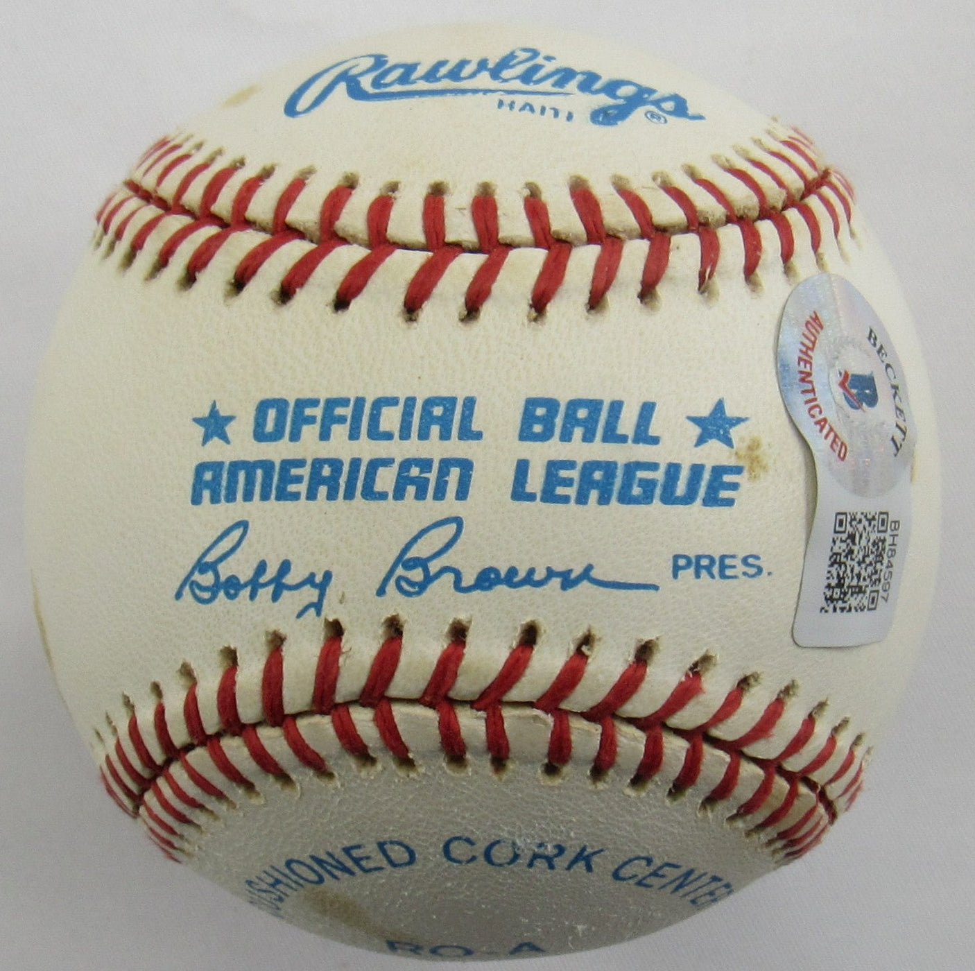 Mark McGwire Signed Auto Rawlings Baseball Beckett Hologram