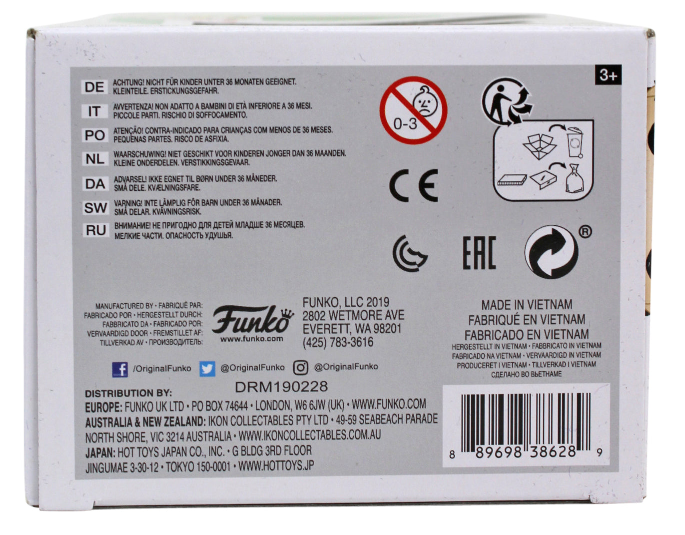 Chevy Chase Caddyshack "Ty!" Signed #720 Funko Pop Vinyl Figure BAS #P94309