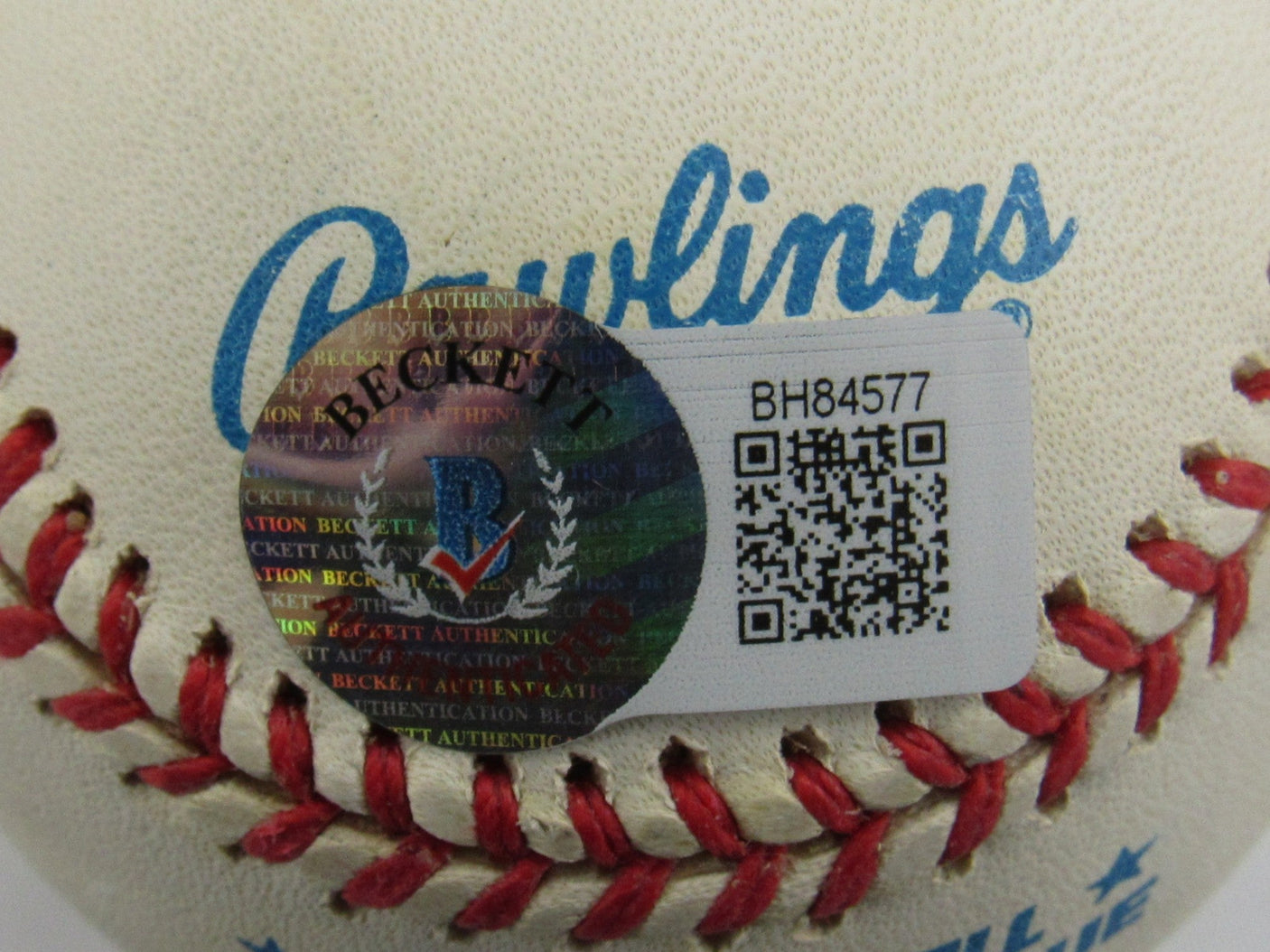 Carlton Fisk Signed Auto Rawlings Baseball w/ Insc Beckett Hologram