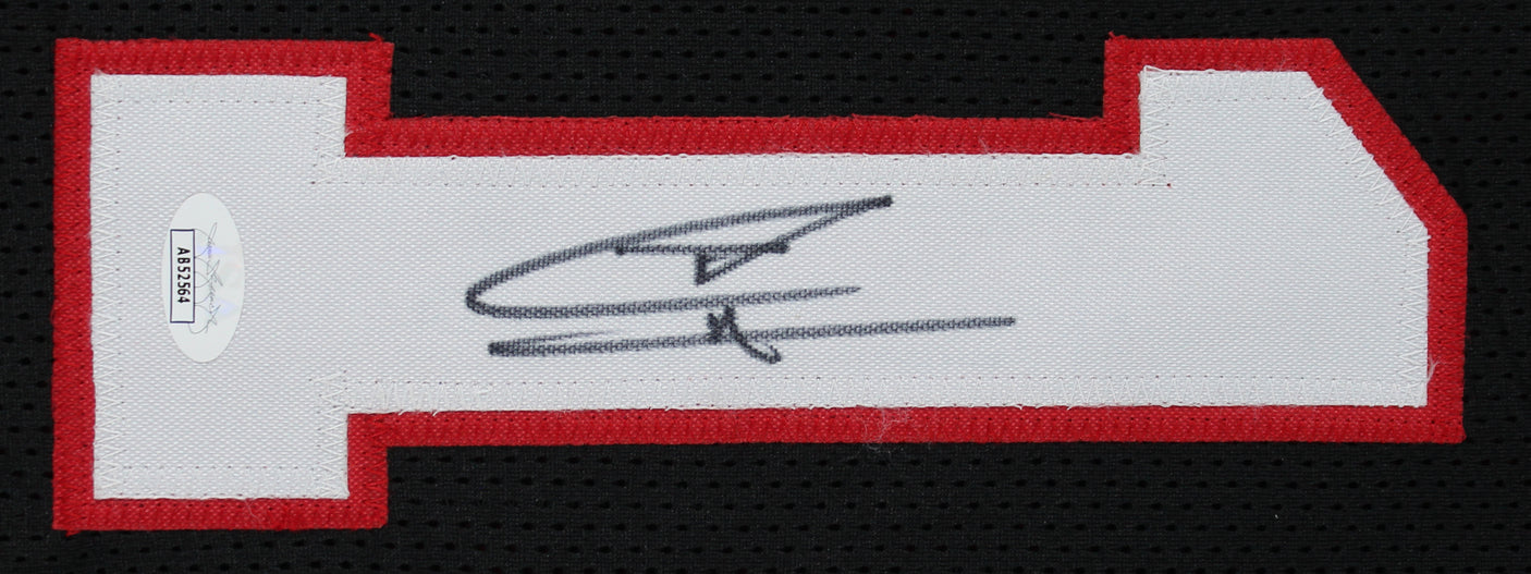 Tyler Herro Authentic Signed Black Pro Style Jersey Autographed JSA 2