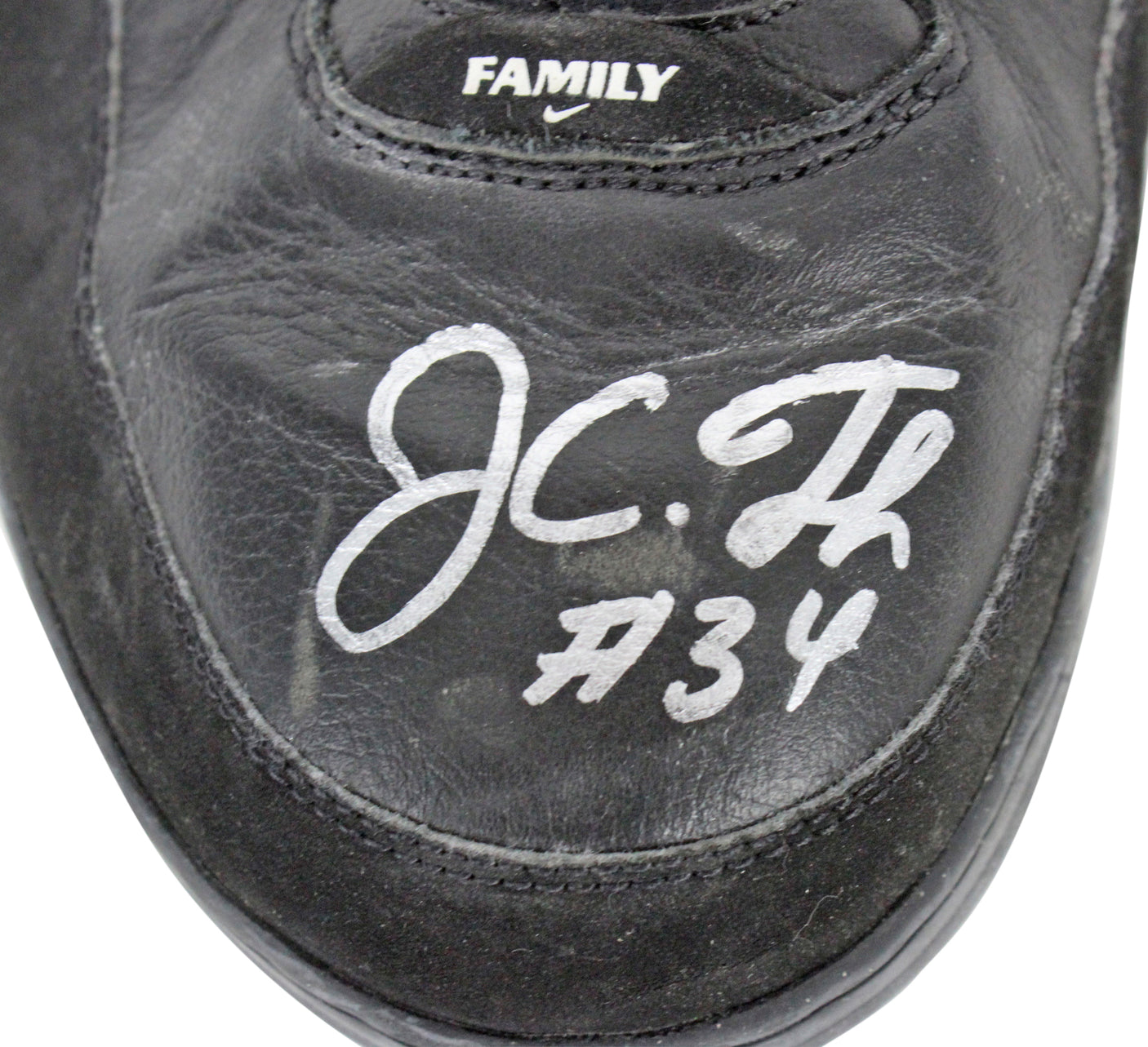 Kings Jason Thompson Signed 2008 Game Used Nike Vis Air Sweet TB Shoes BAS