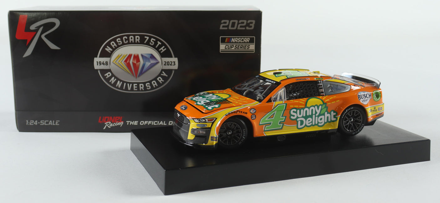 Kevin Harvick Autographed 2023 Sunny Delight 1:24 Diecast Car – Limited Edition