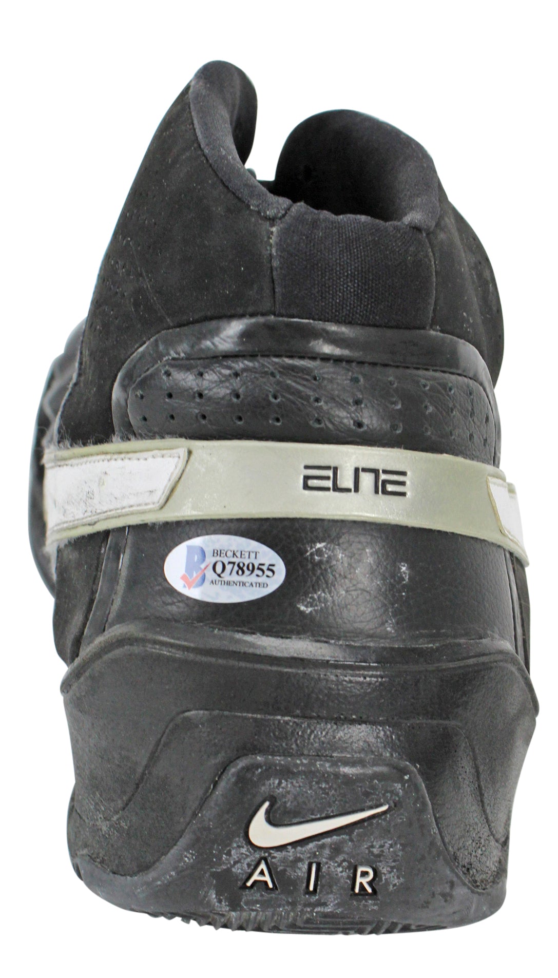 Kings Jason Thompson Signed 2008 Game Used Nike Vis Air Sweet TB Shoes BAS