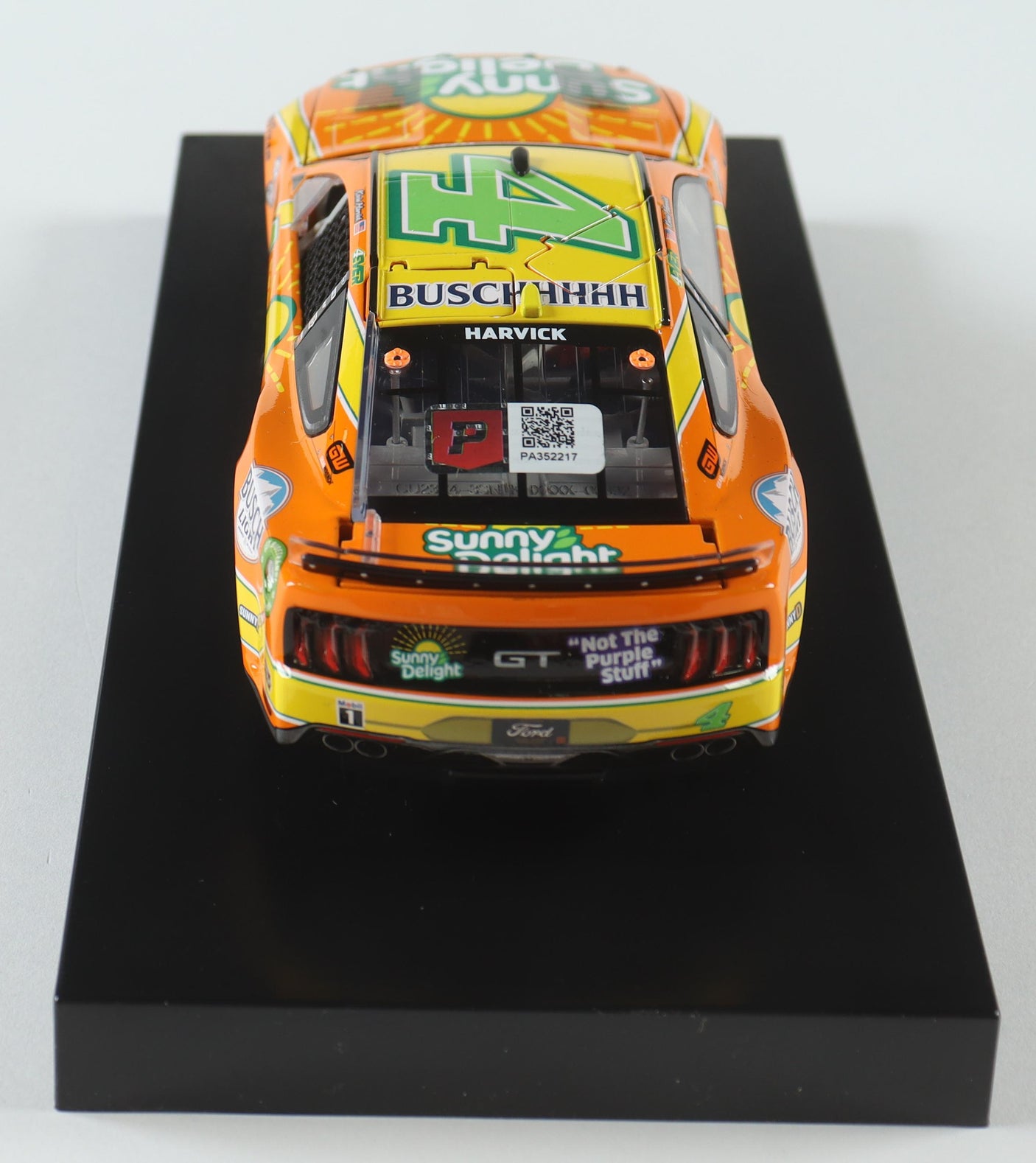 Kevin Harvick Autographed 2023 Sunny Delight 1:24 Diecast Car – Limited Edition