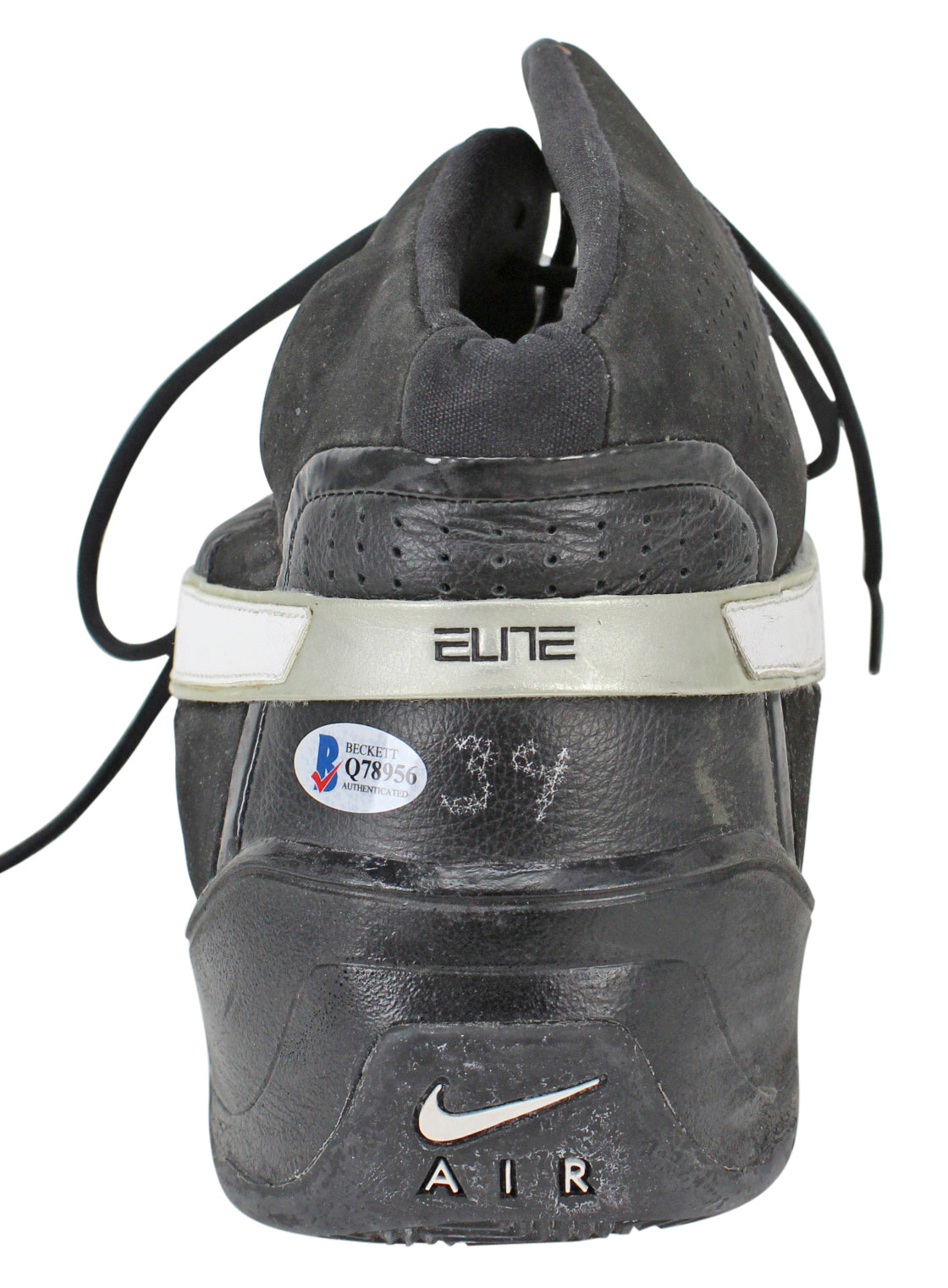 Kings Jason Thompson Signed 2008 Game Used Nike Vis Air Sweet TB Shoes BAS