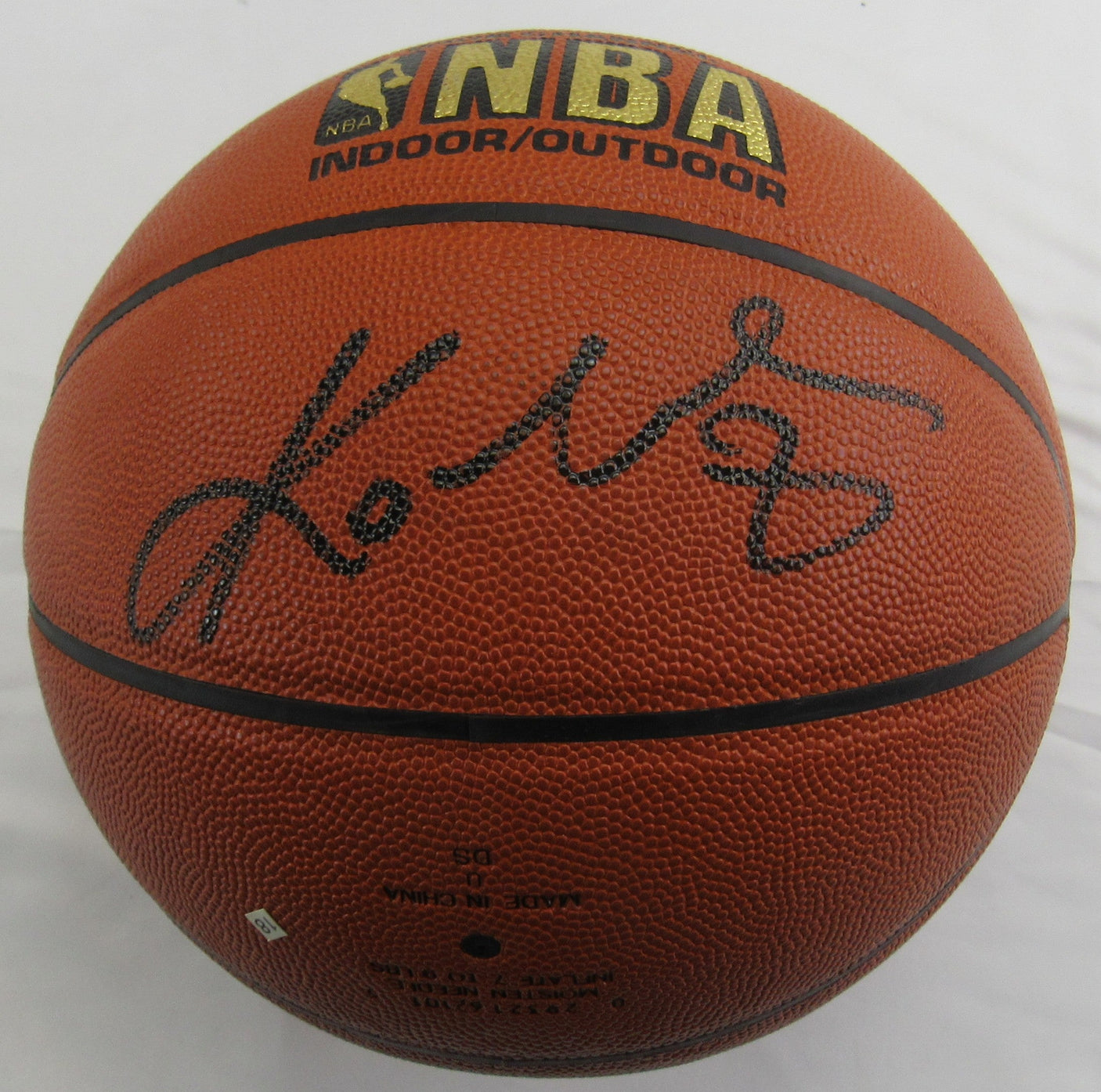 Kobe Bryant Signed Spalding Auto NBA Basketball - Steiner Hologram