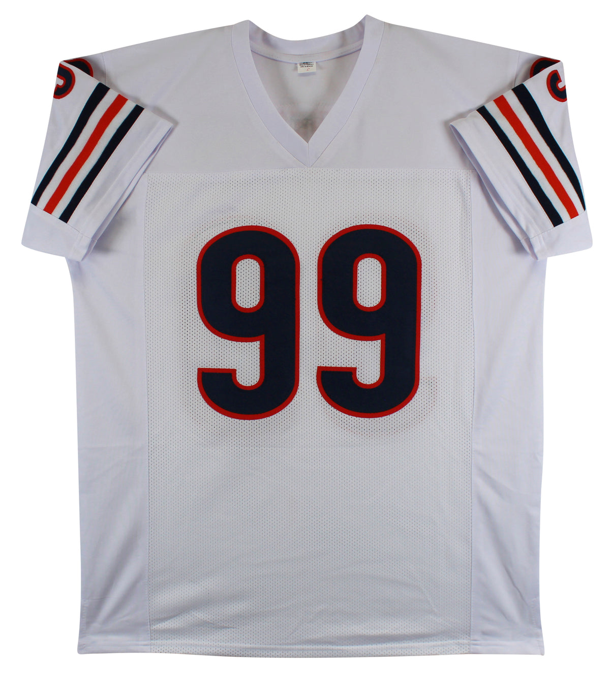 Dan Hampton "HOF 02" Authentic Signed White Pro Style Jersey BAS Witnessed