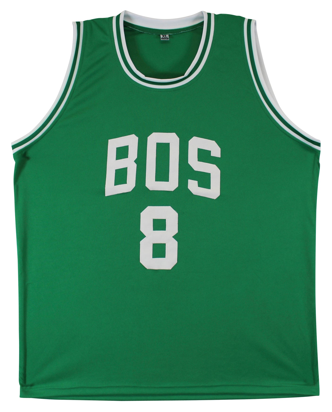 Kristaps Porzingis Authentic Signed Green Pro Style Jersey BAS Witnessed