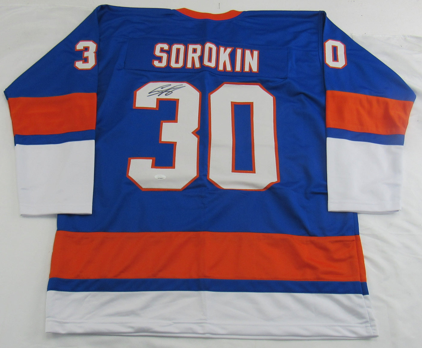 Ilya Sorokin Signed Auto Jersey JSA WA918659