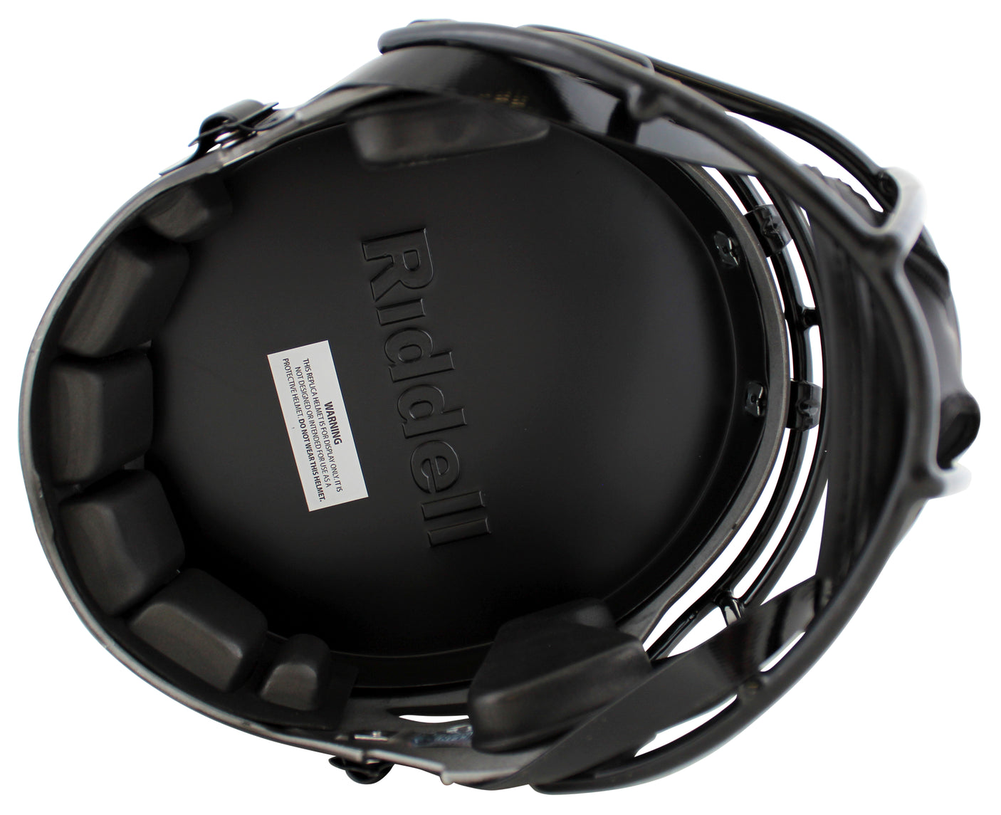 Vikings Adrian Peterson "All Day" Signed Eclipse F/S Speed Rep Helmet w Case BAS