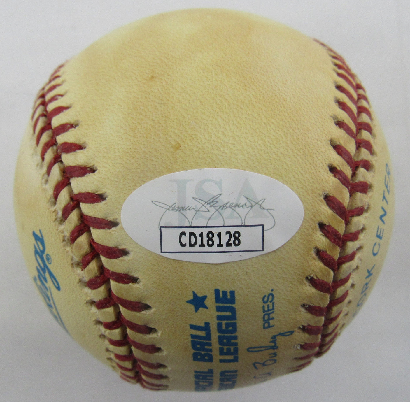 Norm Siebern Signed Auto Rawlings Baseball JSA CD18128