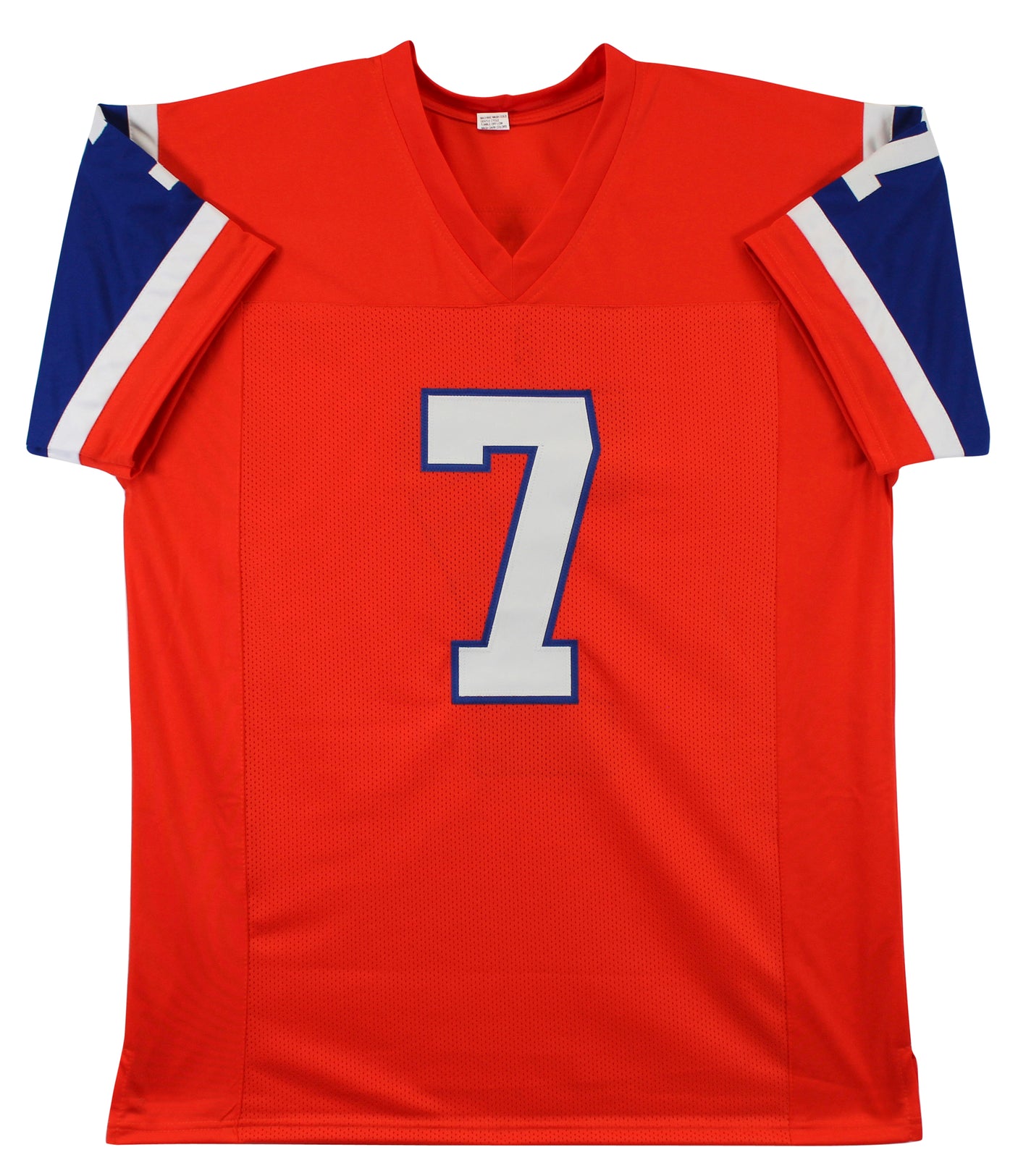 John Elway Authentic Signed Orange Throwback Pro Style Jersey BAS Witnessed