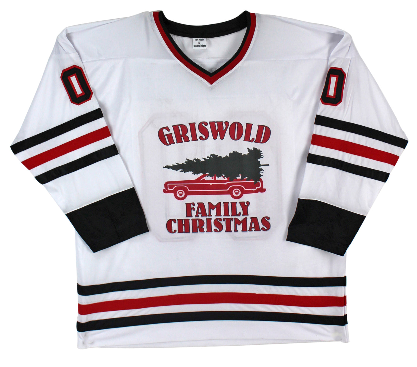 Chevy Chase Christmas "Ty Webb!" Signed Griswold Jersey BAS Witnessed #WA36237