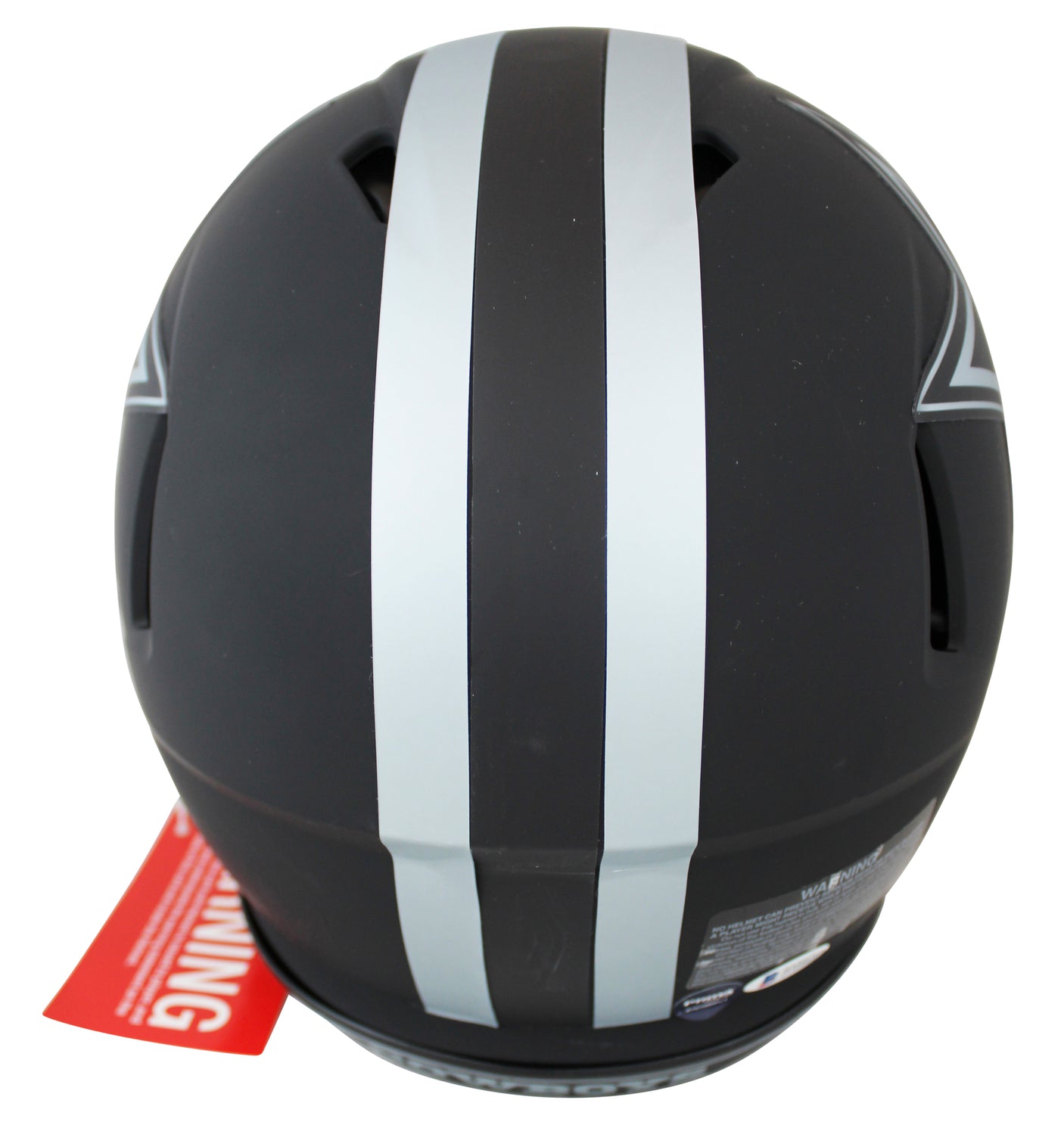 Cowboys Emmitt Smith Signed Eclipse Full Size Speed Proline Helmet BAS Witnessed