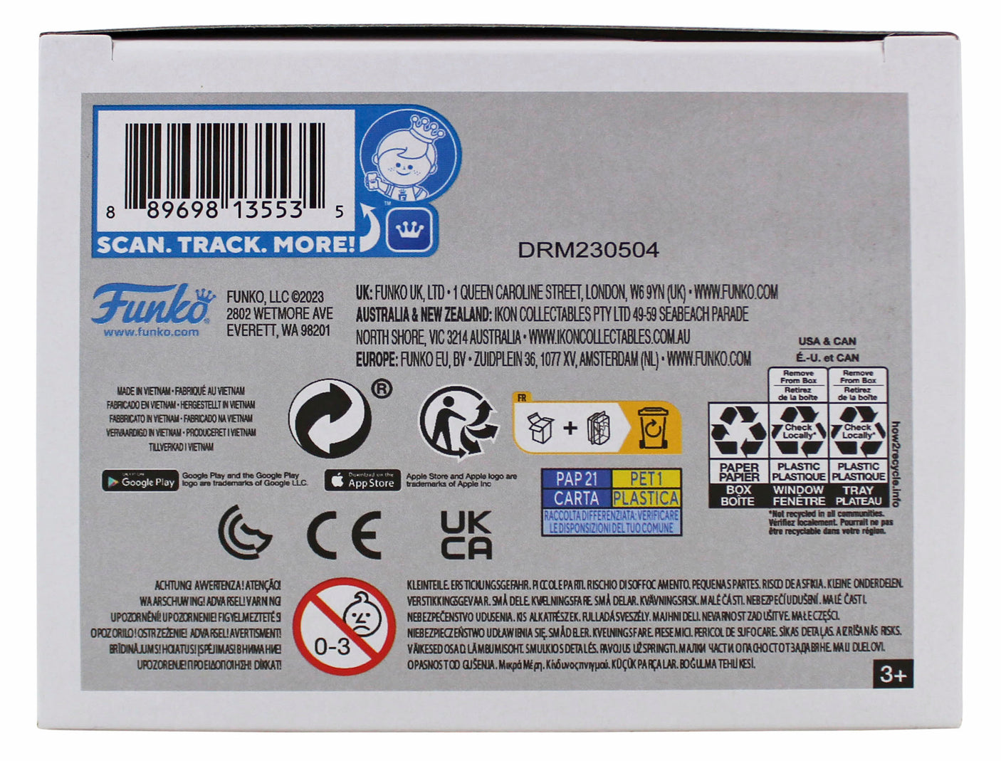 Sean Astin LOTR "Sam" Signed Funko Pop Vinyl Figure w/ Blue Sig BAS Witnessed