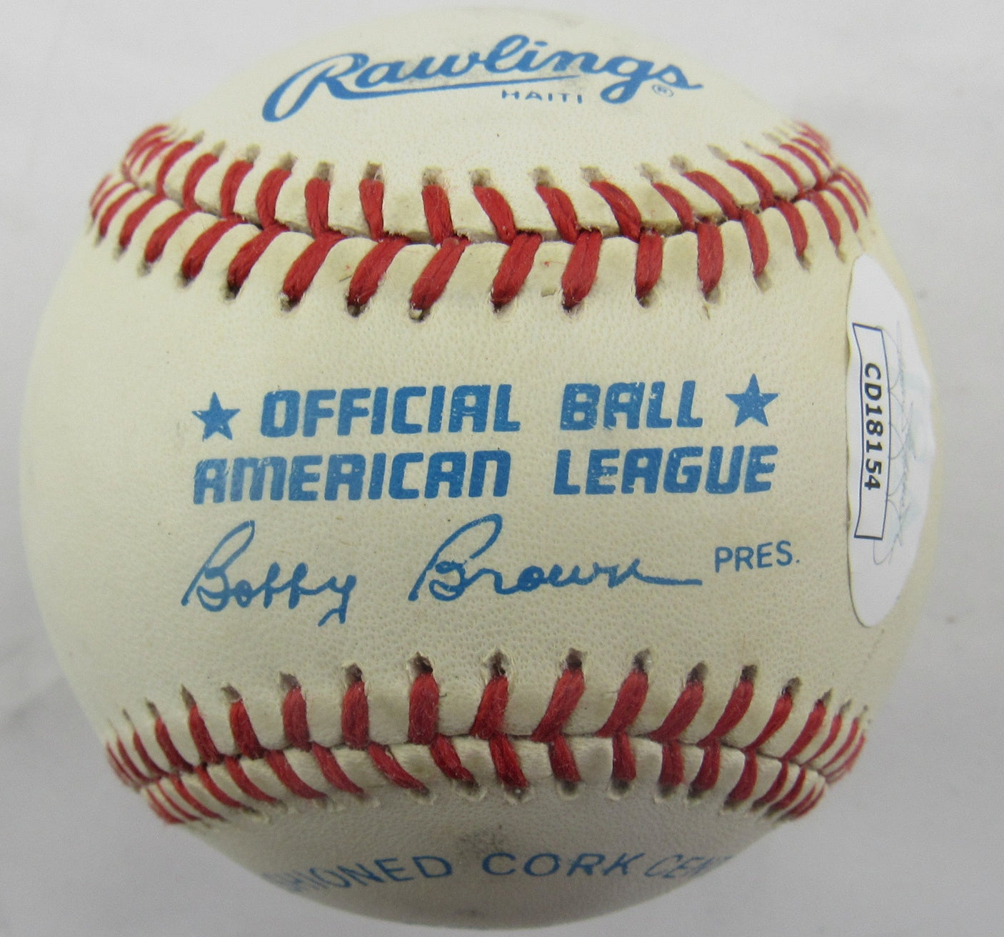 Bill Stafford Signed Auto Rawlings Baseball JSA CD18154