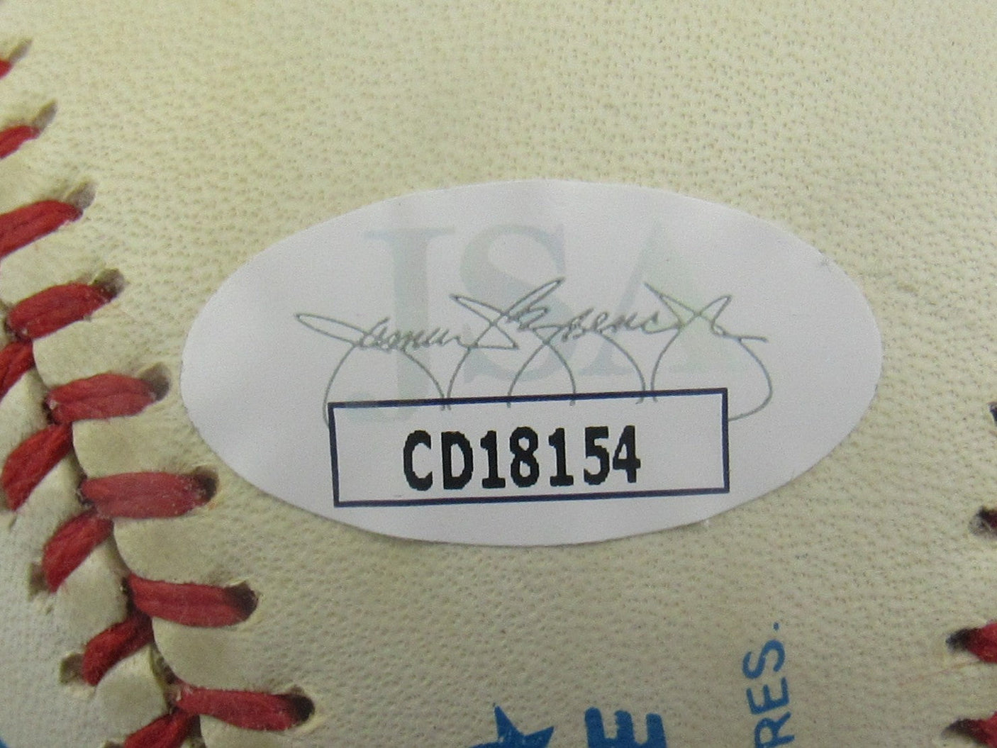 Bill Stafford Signed Auto Rawlings Baseball JSA CD18154