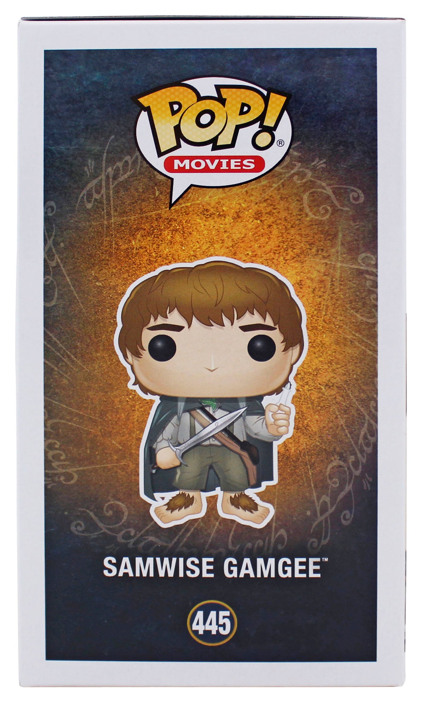Sean Astin LOTR "Sam" Signed Funko Pop Vinyl Figure w/ Yellow Sig BAS Witnessed