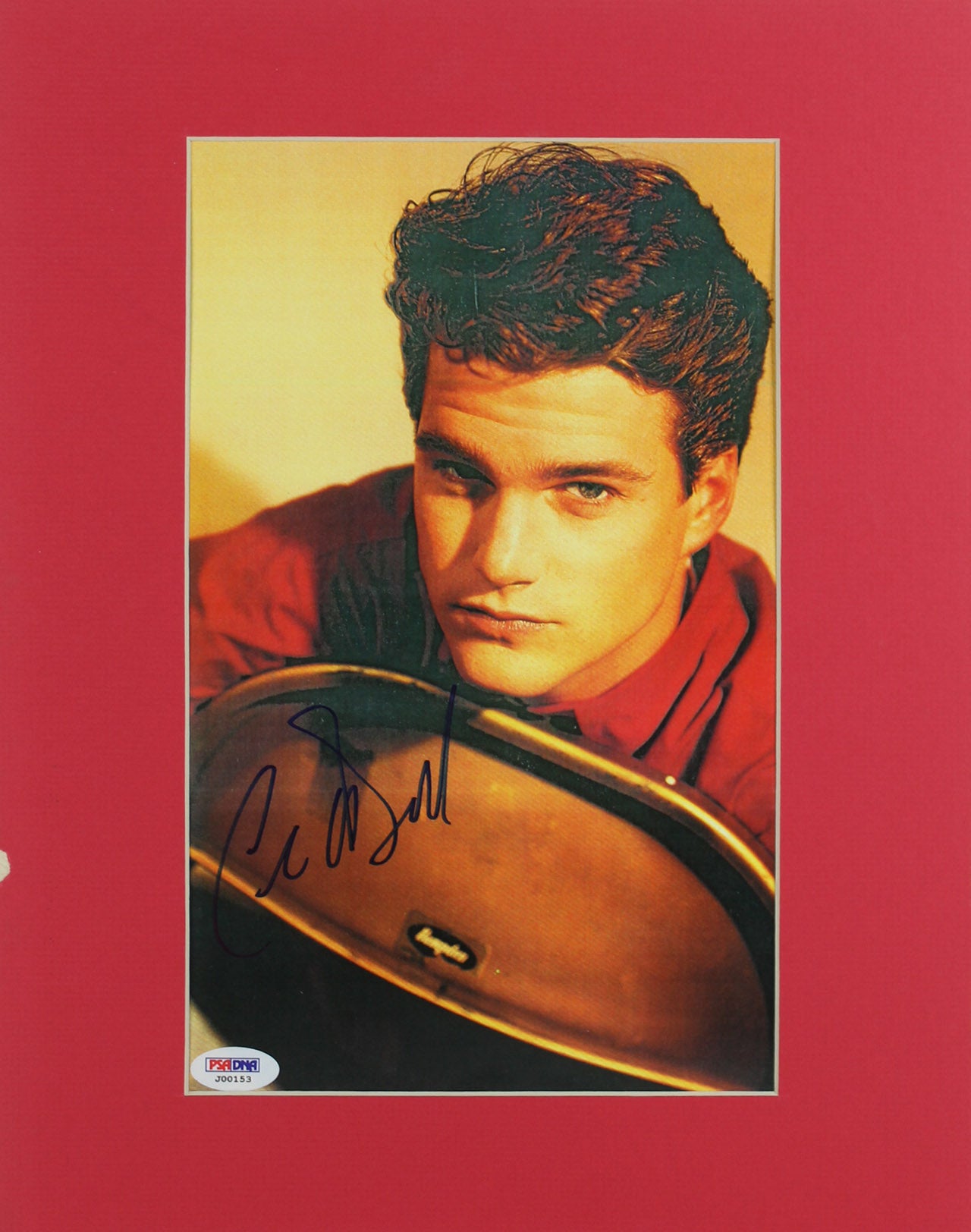 Chris O'Donnell Scent Of A Woman Signed 8.5x11 Matted Photo PSA/DNA #J00153