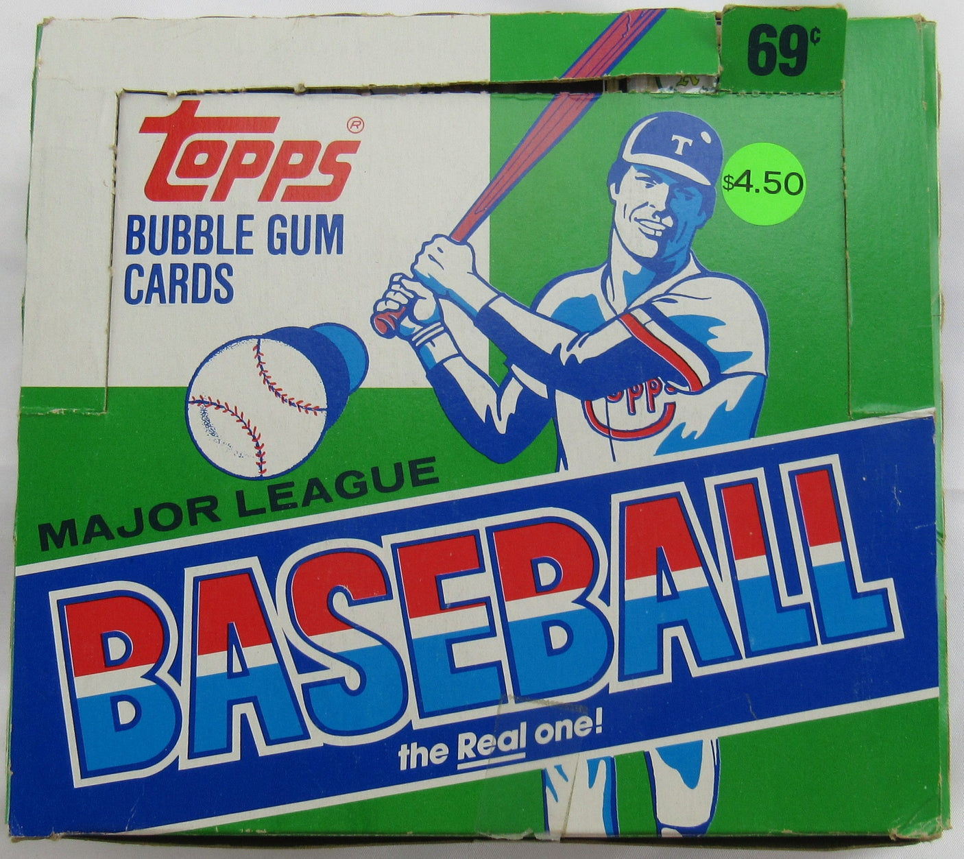 1987 Topps 24 CT Cello Pack Box. 31 Cards/Pack. Barry Bonds RC. Bo Jackson RC.