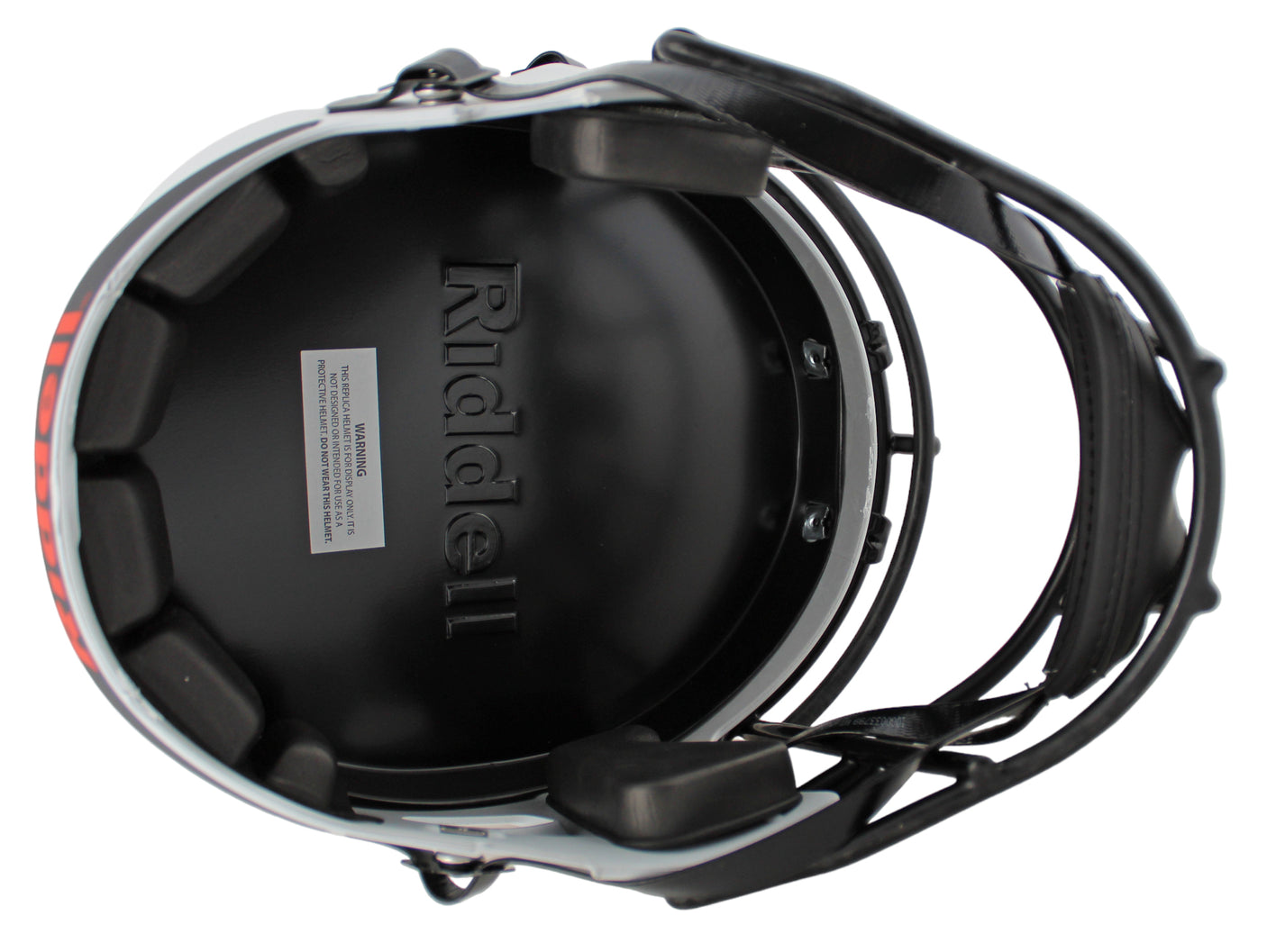 Miami Ed Reed Authentic Signed Lunar Full Size Speed Rep Helmet BAS Witnessed