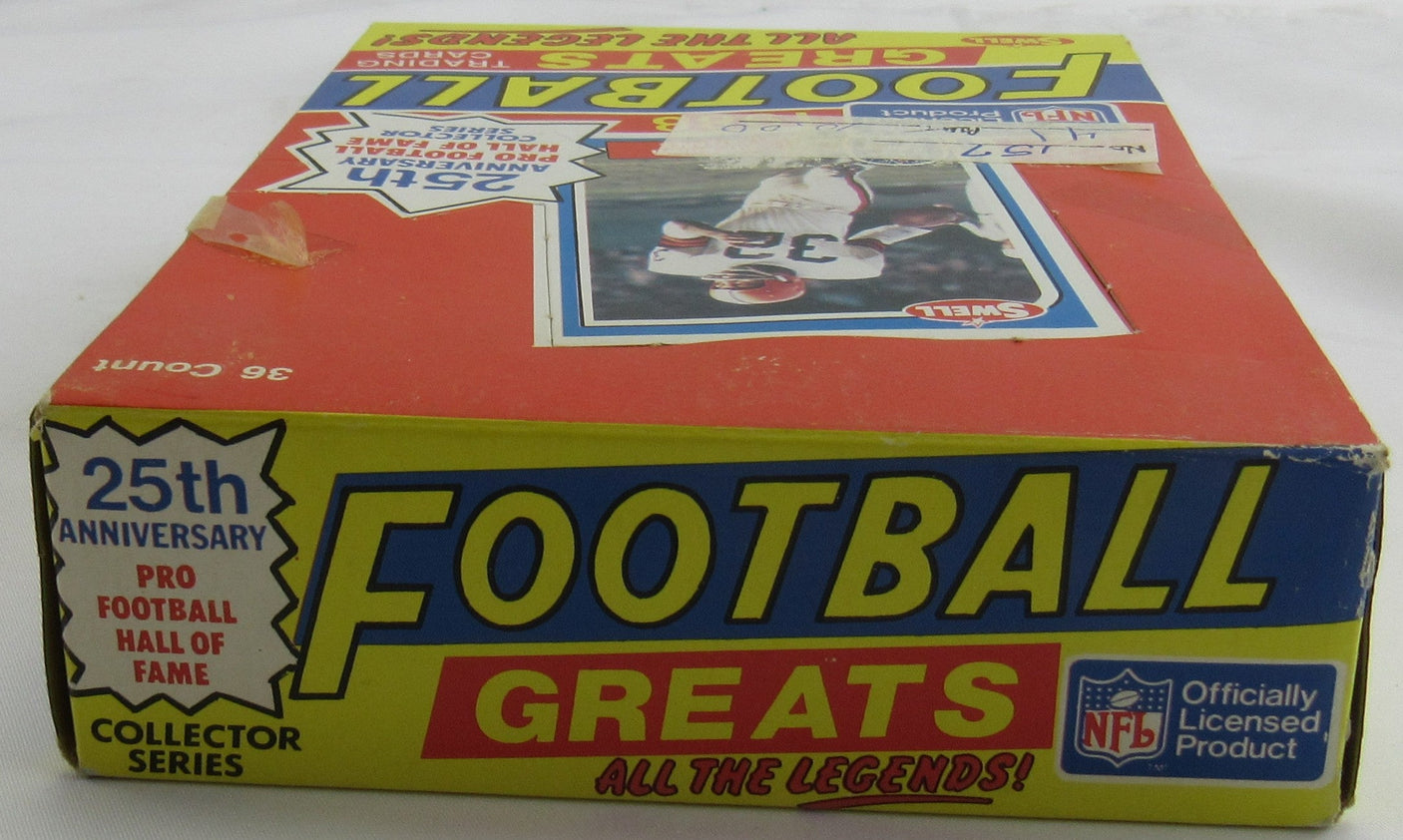 1988 Fleer Football Wax Box 36 Factory Sealed Packs Gem Mint Bo Jackson Rookie