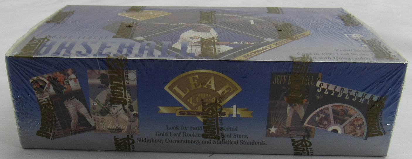 1995 Donruss Leaf Baseball Series 1 Hobby Edition Box Factory Sealed 30 packs