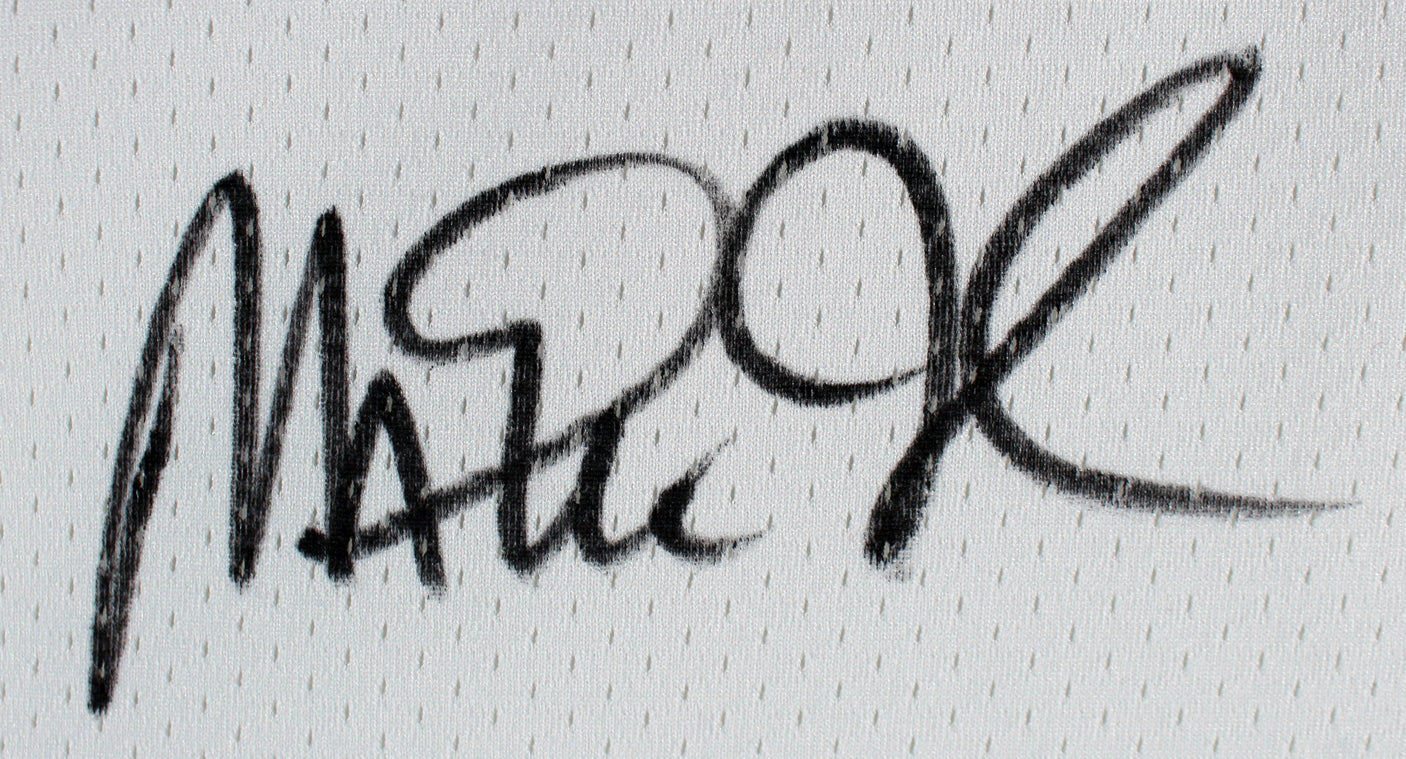 Lakers Magic Johnson Signed White 1983 All-Star M&N Authentic Jersey BAS Witness