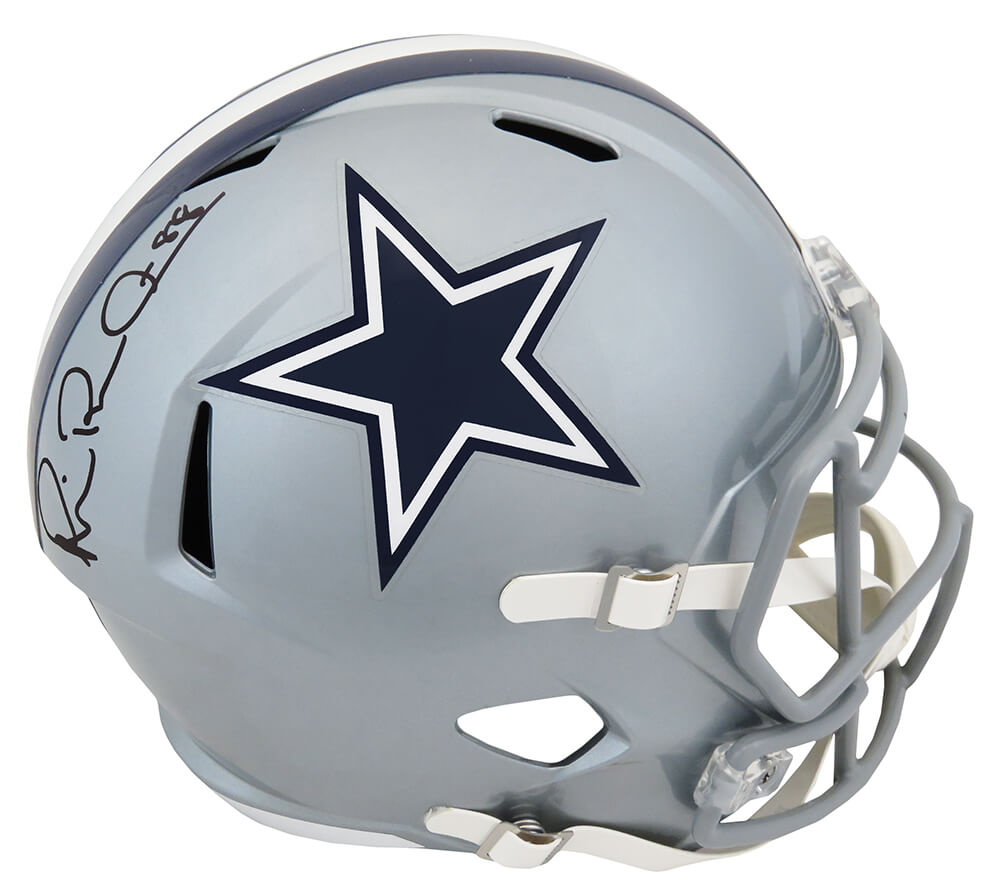 Michael Irvin Signed Dallas Cowboys Riddell Full Size Speed Replica Helmet - (Beckett)