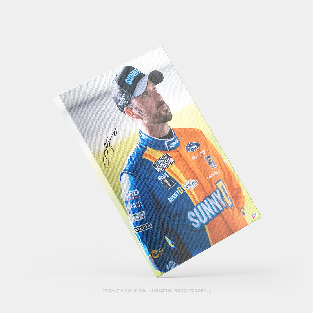 Josh Berry Signed 2024 Daytona 500 Sunny D 20x30 Canvas - SpeedCanvas
