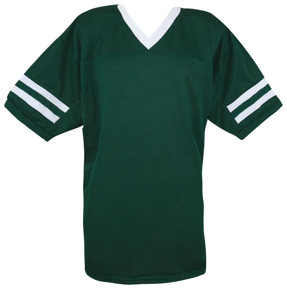 New York Sack Exchange Signed Green Throwback Custom Football Jersey