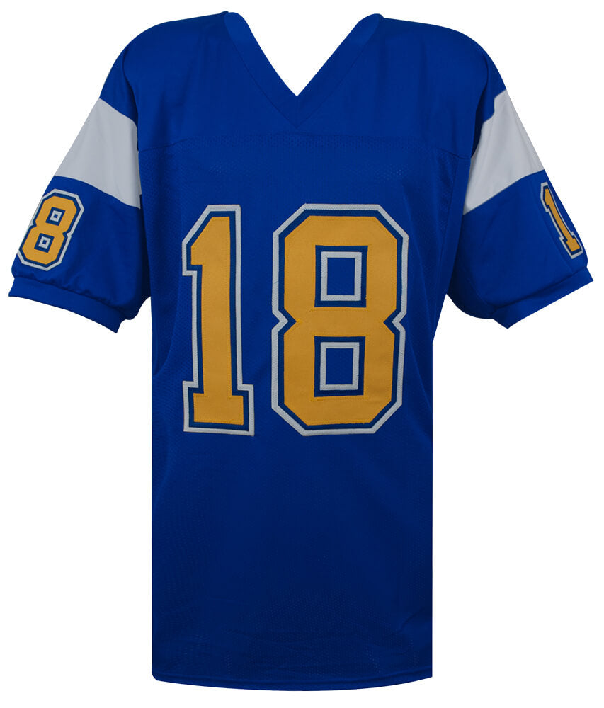 Charlie Joiner Signed Dark Navy Blue T/B Custom Football Jersey w/HOF'96